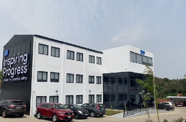 A photo of Izwe Savings and Loans building