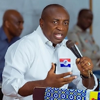 Kwabena Agyepong, flagbearer-hopeful of the New Patriotic Party