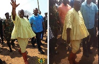 The new Yaa Naa of Dagbon and President Akufo-Addo