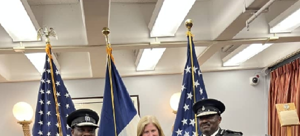 Ghana's IGP with New York counterparts
