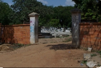 Entrance of the Awudome Cemetary