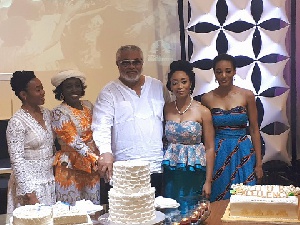 Former President Jerry John Rawlings turns 70 today