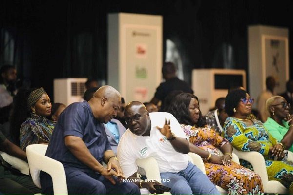 Julius Debrah, Chief of Staff and President John Mahama