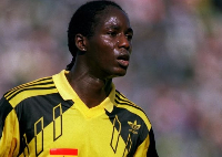 An old photo of former Ghanaian captain, Anthony Baffoe