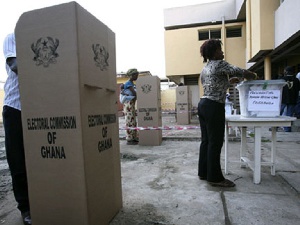 Voting excercise underway