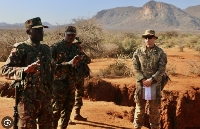 US soldiers, pictured here in Kenya in 2023, have for years been present in East Africa