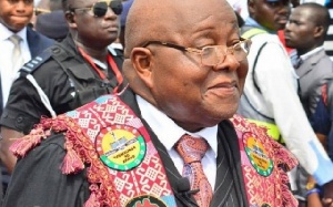 Speaker of Parliament, Professor Mike Aaron Oquaye