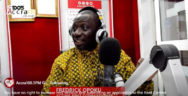 Frederick Opoku is the Acting Rent Commissioner
