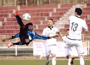 Samuel Appiah scored for Inter Milan U19