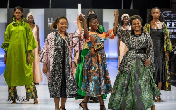 File photo showcasing African fashion styles