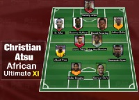 The Ghana international also named Ivorian duo Arthur Boka and Didier Drogba