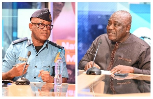 CRO/Officer in Charge for Transit, Gerald Agbettor and GIFF Council member, Eric Adiamah