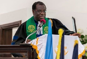 The Moderator of the Presbyterian Church of Ghana Rt.Rev. Prof Joseph Obiri Yeboah