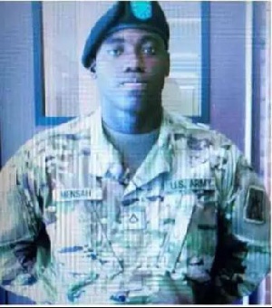 Private Emmanuel Mensah was a first generation immigrant, a soldier, and a New Yorker