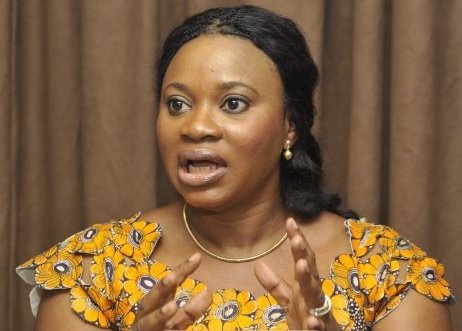 Chair of the Electoral Commission, Mrs Charlotte Osei