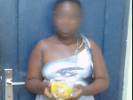 Police arrest young lady for attempting to smuggle drugs into cells through a meat pie Police arrest young lady for attempting to smuggle drugs into cells through a meat pie