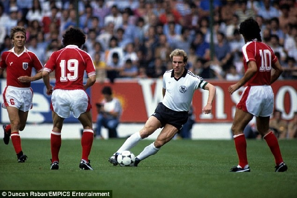 Germany and Austria played a boring game to get a desired result