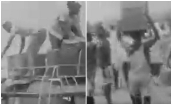 Rare pictures of some UG students packing their belongings after the schools closure in 1968