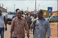 Minister for Roads and Highways with the Minister for Inner City and Zongo Development