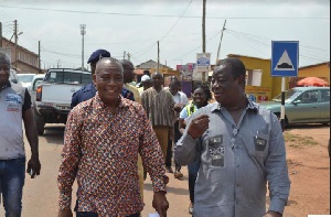 Minister for Roads and Highways with the Minister for Inner City and Zongo Development