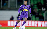 Dede Ayew made his debut for NAC Breda