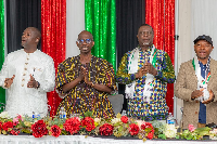 Guests included the National Chairman of the party, Johnson Asiedu Nketiah