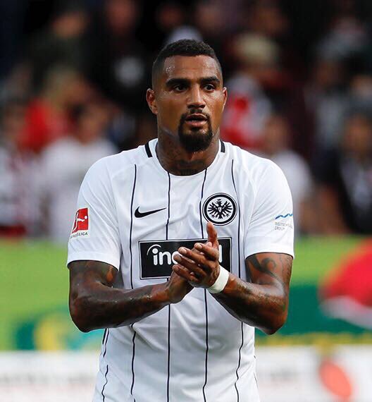 Kevin-Prince Boateng was unable to inspire Frankfurt to victory on his Bundesliga return