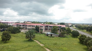 An aerial view of the polytechnic