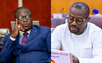 The court also awarded GH¢5,000 in costs against Joseph Addae Akwaboah (L)