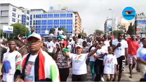 The Unity Walk brings together stakeholders of the NDC party