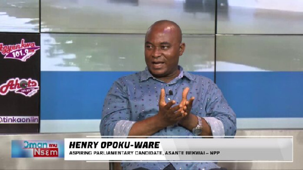 Henry Opoku-Ware is aspiring to be parliamentary candidate for Asante Bekwai