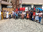Some of the beneficiaries in a group photo