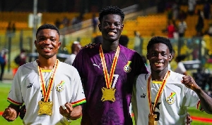 The trio featured for Ghana's U20 team in the 2023 All African Games