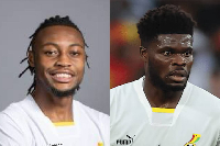 Semenyo (L) and Partey (R) are yet to report to the Black Stars' camp