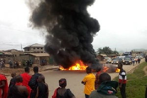 Nsuta Residents Demonstration
