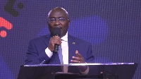 Vice President Dr Mahamudu Bawumia speaking at the 2023 National Development Conference