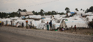 Civilians had moved to those camps seeking safety after fleeing fighting