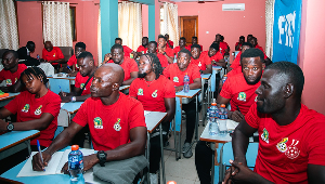 CAF has began its License C coaching course