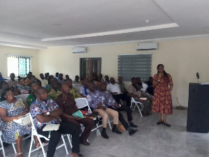 Participants at the training