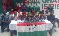 (File photo) NDC at a press conference