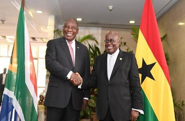 South Africa President tests positive for COVID-19 days after Ghana visit