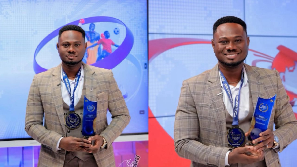 Bill Eshun is the 2025 SWAG Journalist of the year