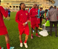 Angola have arrived in Ghana
