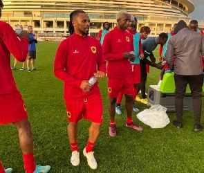 Angola have arrived in Ghana