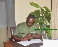 Lt. Col. Aggrey Kwashie, Director of Public Affairs of the Ghana Armed Forces