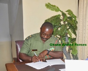 Lt. Col. Aggrey Kwashie, Director of Public Affairs of the Ghana Armed Forces