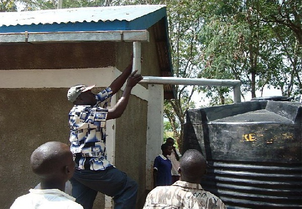 Nana Sarpong says preventing rainwater from going to waste is a direct response to climate change