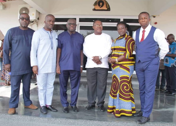 The new board members of Ghana Post