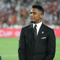 Samuel Eto’o, the president of the Cameroonian Football Federation