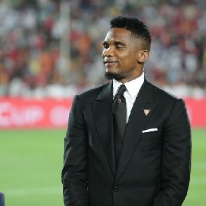 Samuel Eto’o, the president of the Cameroonian Football Federation